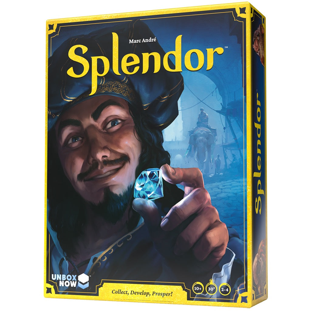 Splendor Board Game (Base Game) | Family Board Game | Board Game for Adults and Family | Strategy Game | Ages 10+ | 2 to 4 Players | Average Playtime 30 Minutes | Made by Space Cowboys