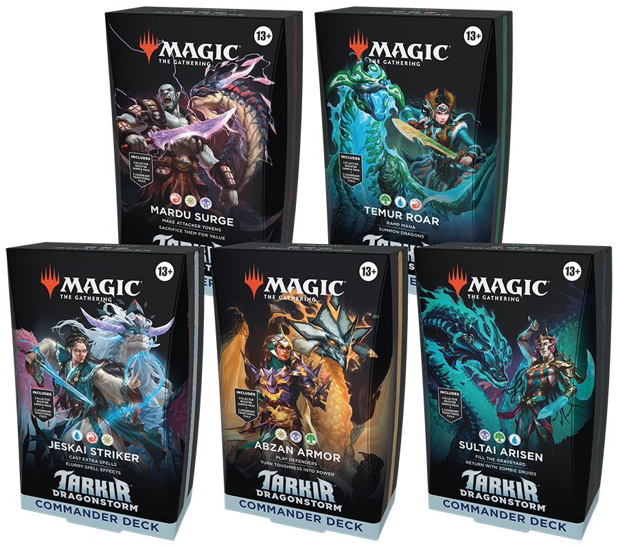 Tarkir Commander Deck Case (set of 5) Preorder